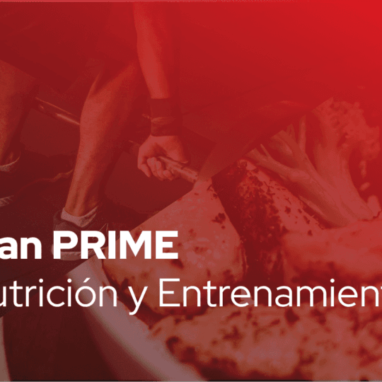 Plan PRIME - Nutrición y Entrenamiento