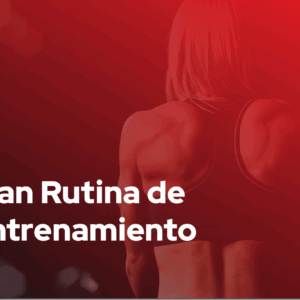 Rutina de entrenamiento para gimnasio